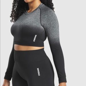 Gymshark Adapt ombré set in size SM